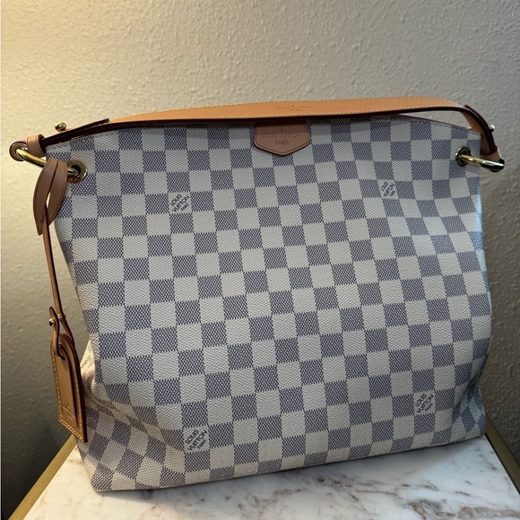 Louis Vuitton PM graceful bag Damier Azure - Picture 1 of 8